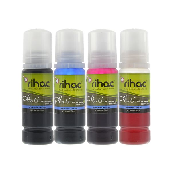 Ink refills for Epson T774 T664 Ecotank printers ET-3600 ET-4550 ET-16500 pigment and dye ink